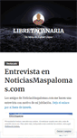 Mobile Screenshot of libretacanaria.org